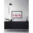 thumbnail image 5 of Parvez Taj Flamingo Birds Framed Art Prints, 5 of 6