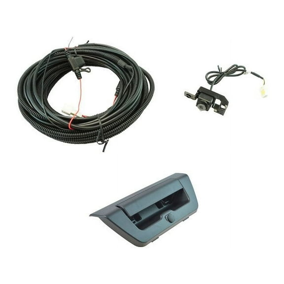 Rear Tailgate Handle with Park Assist Camera 2 Piece - Compatible with 2015 - 2016 Ford F-150