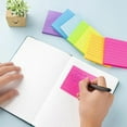 thumbnail image 5 of BYNNIX 360 Sheets Colorful Note Paper 3x3Inch Wide Lined Note Pad Adhesive Note Paper Pocket Notepads for Writing Noting, 5 of 9