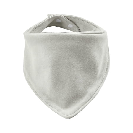 Baby Bibs and Burp Cloths Set for Daily Wear—Soft Absorbent Drooling Bibs for Toddlers -Use Practical Grey