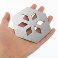 thumbnail image 5 of Masteelf Hexagon Coaster Hollow Stainless Steel Coaster For Tea Cups And Coffee Beverage Coasters For Coffee Table And Wine Chilling, 5 of 8