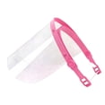 thumbnail image 1 of Protector facial transparente ajustable, antivaho y a prueba de salpicaduras con visera protectora elástica para el trabajo, bricolaje y actividades al aire libre., 1 of 8