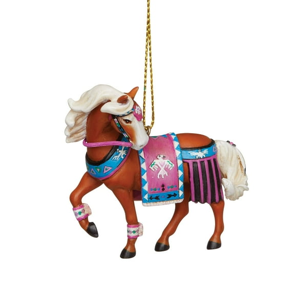Enesco Trail of Painted Ponies Thunderbird Hanging Ornament, 2.6 Inch, Multicolor