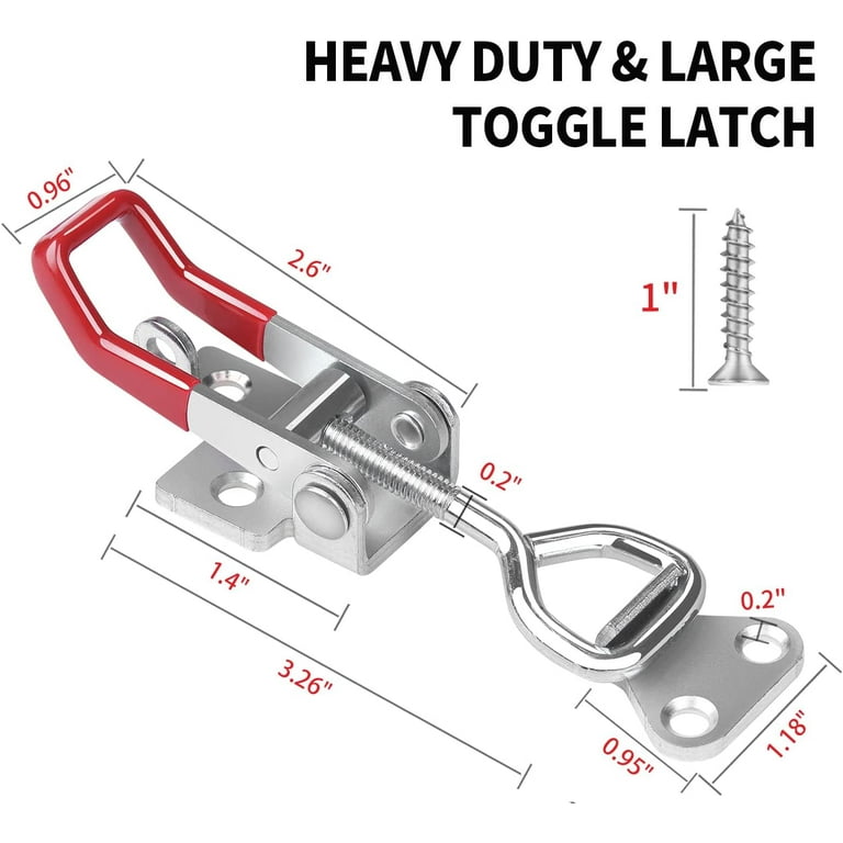 4001/4002/4003 Adjustable Toolbox Case Metal Toggle Latch Catch