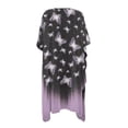 thumbnail image 2 of HELLHERO High Quality Fabrics Bathing Suit Cover Up for Beach Breathable Free Size Long Kimono Swimsuit Cover Up Purple Black Butterfly, 2 of 6