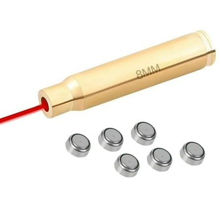 GOTICAL Red Dot 8 mm Laser Bore Sighter Boresight Hunting Tool 8 mm Bore Sight Red Laser boresighter