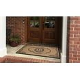 thumbnail image 6 of A1 Home Collections 36"x72" Natural Coir Monogrammed Doormat with PVC Backing, Heavy Duty Anti-Shed Front Door Mat, Easy to Clean, 6 of 8