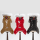 thumbnail image 3 of Ropa para mascotas Ropa para perros de peluche Ropa para mascotas Otoño e invierno Ropa de algodón gruesa de cuatro patas Ropa de algodón de cuatro patas con nieve, 3 of 6