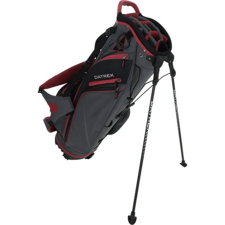 Datrek Golf Go Lite Hybrid Stand Bag Charcoal/Red