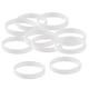 thumbnail image 1 of Pulsera de silicona Sunnimix 10pcs Caucho de Silicona en Blanco, 1 of 8