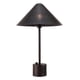 thumbnail image 1 of Lámpara de Mesa Kessa Muebles Cardo Negro 33 x 51 x 33 cm, 1 of 5