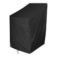 thumbnail image 2 of tamizeot Oxford Cloth Chair Cover Foldable Waterproof Reusable Washable Dustproof Patio Park Backyard Covers Accessories Type 3 1Set, 2 of 6