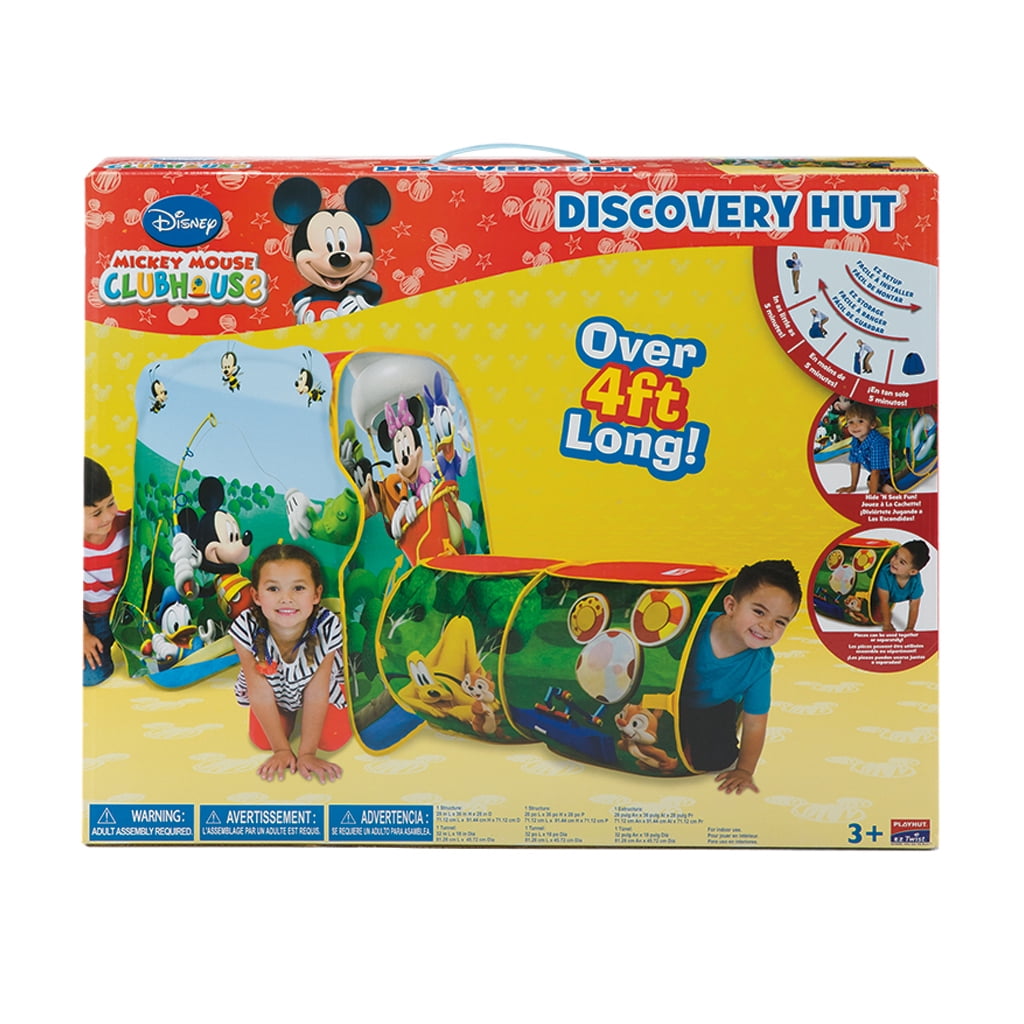 Playhut Disney Mickey Mouse Discovery Hut for sale online 