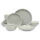 thumbnail image 1 of Juego de vajilla Gibson Home Summer Shades, 16 piezas, gris, 1 of 8