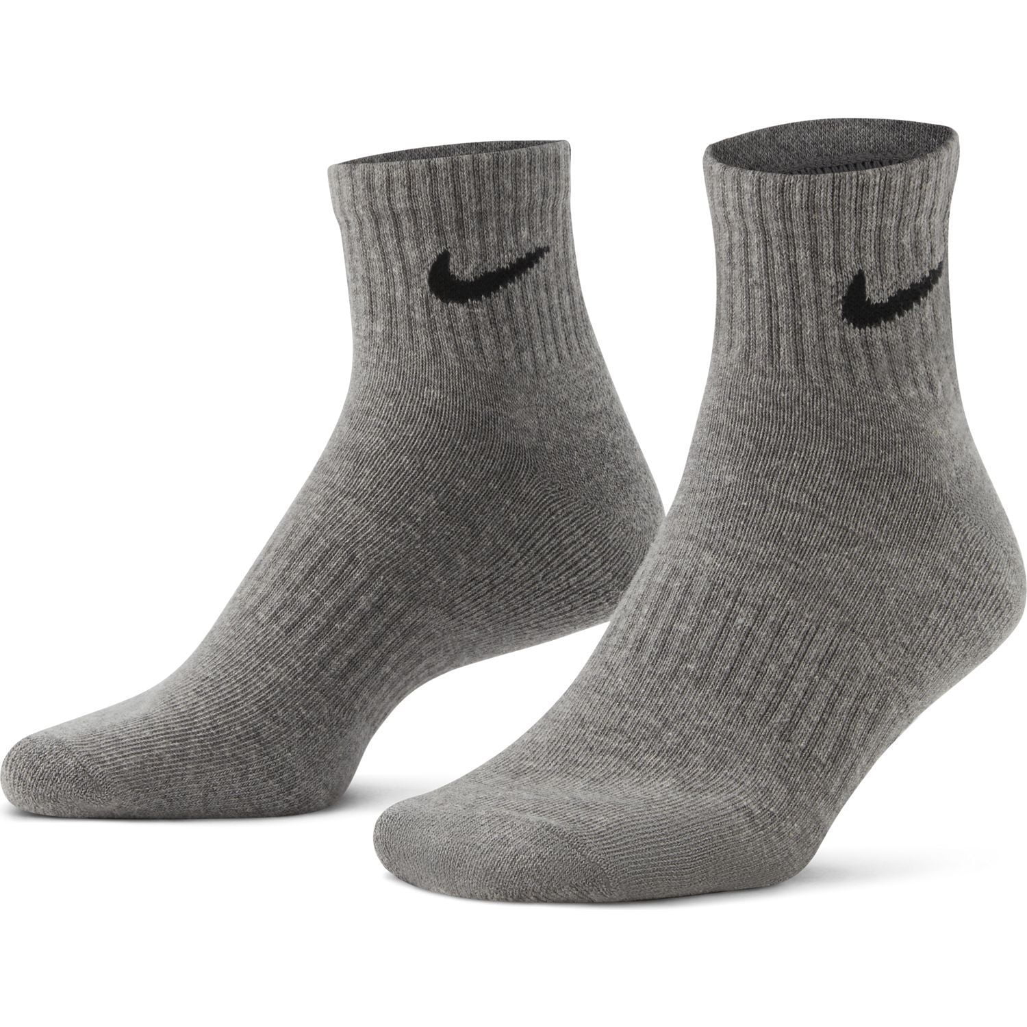nike cotton quarter socks