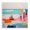 Coastal Summer Figures, variant on Stupell Industries Contemporary Strolling on Beach Black Floating Frame Canvas Art, 18 x 18, by Irena Orlov