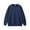 Blue Coat For Man, variant on Men's Plus Size Pullover Sweater Casual Warm Thick Solid Color Coat Long Sleeve Round-Neck Loose Shirts Gray L