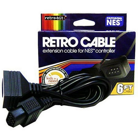 RETRO-BIT NES Extension Cable, 6' (NES)