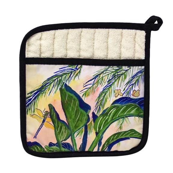 Betsy Drake PT175 Elephant Ears Pot Holder