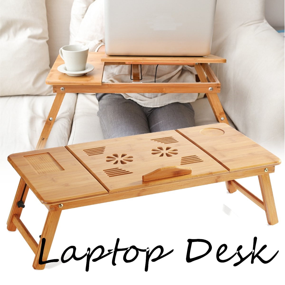 Large Lap Desk  Tray  Table  Laptop Stand Portable Bed  Desk  