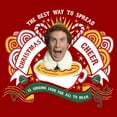 thumbnail image 2 of Men's Elf Christmas Cheer Singing Graphic T-Shirt, 2 of 5