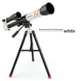 thumbnail image 2 of Niños Telescopio Astronómico Juguete Enseñanza High Luminiscencia Outdoor Garden Eye Eyeighting Stargazing Space Telescopes Juguetes Blanco sidaley FN000800-01B, 2 of 7