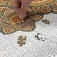 thumbnail image 4 of Ambesonne Ethnic Jigsaw Puzzle Durable Cardboard, Paisley Eastern Oriental, 1000 pcs, Multicolor, 4 of 5