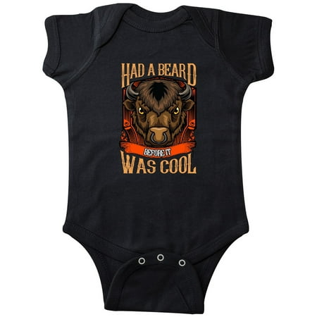 

Inktastic Buffalo Funny Beard Joke Gift Baby Boy Bodysuit