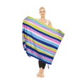 thumbnail image 1 of Toalla de baño de playa de felpa de doble cara de fibra, toalla de viaje absorbente estampada, toalla de natación y fitness para mujeres, 1 of 5