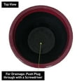 thumbnail image 3 of Att Southern Modesto 15.25" Oxblood Planter, 3 of 5