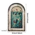 thumbnail image 4 of Injueey Cuadro decorativo para pared, obra de arte Vertical enmarcada para oficina, decoración del hogar, ornamento estético para el hogar Decoración, 4 of 6