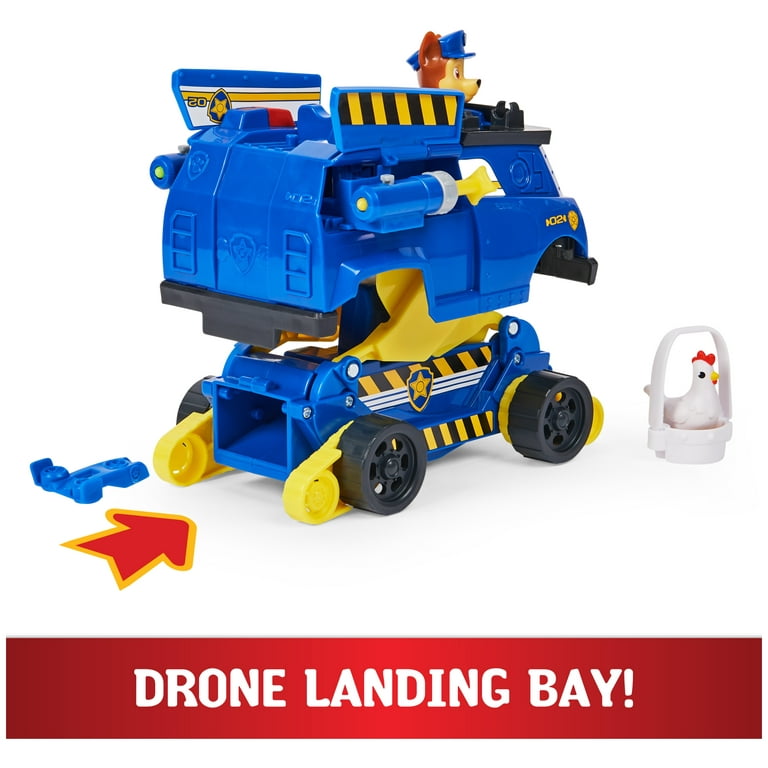 Centrum vand september PAW Patrol: Rise and Rescue Transforming Vehicle with Chase Figure, For  Ages 3 and up - Walmart.com