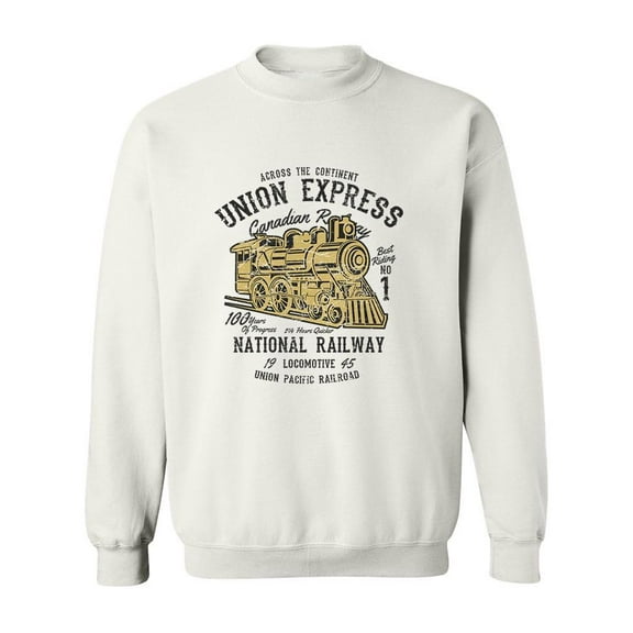 National Railway  Sweatshirt Men -Image by Shutterstock, Male 5X-Large