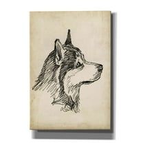 Epic Graffiti 'Breed Studies X' by Ethan Harper, Canvas Wall Art, 18"x26"