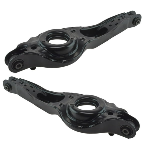 TRQ Control Arm with Bushings Driver & Passenger Side LH RH Pair for Mazda 3 PSA62956