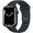 Midnight Aluminum Case with Midnight Sport Band, variant on Apple Watch Series 7 GPS, 45mm Aluminum Case with Sport Band - Various Colors