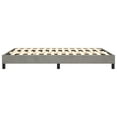 thumbnail image 6 of vidaXL Bed Frame Platform Bed Mattress Foundation Bedroom Furniture Velvet, 6 of 8