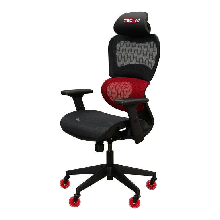 Techni Sport TS36C Airflex Cool Mesh Gaming Chair with Built-in
