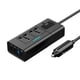 thumbnail image 2 of Inversor de corriente para coche, accesorios automotrices de alta potencia de 12 V CC a 110 V y 220 V CC Negro, 2 of 9
