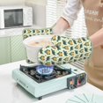 thumbnail image 7 of Sikiie Cartoon Turtles Oven Mitts and Pot Holders Set, Kitchen Oven Glove High Heat Resistant with Non-Slip Silicone Surface for Cooking, 7 of 7