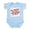 Sky Blue, variant on CafePress - Rockin' My Chromosome Body Suit - Baby Light Bodysuit, Size Newborn - 24 Months