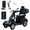 thumbnail image 1 of Scooter de Mobilité Robuste 3 Vitesses 800W 4 Roues Capacité jusqu'à 500 Lbs, 1 of 6
