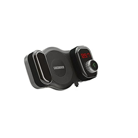 Car and Driver - Vent Mount Bluetooth FM Transmitter - Black