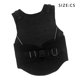 thumbnail image 5 of Wosthever Chaleco ecuestre Chaleco de relleno alargado Equipo de equitación acolchado ligero con cremallera frontal Cuerda de amarre CM Cuidado ecuestre y deportes CS, 5 of 6