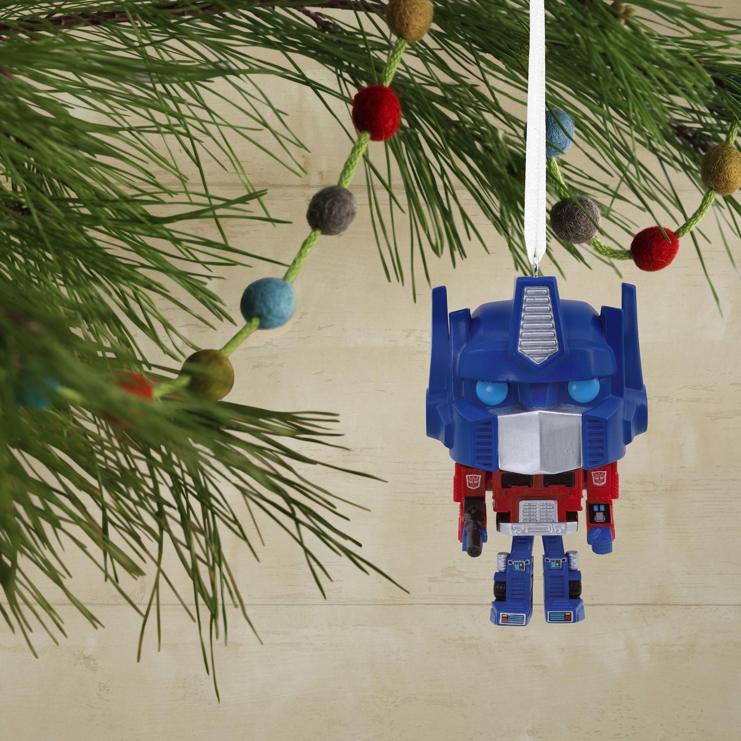 Décoration Hallmark de Noël (Optimus Prime, Transformers, Hasbro, Funko POP!)