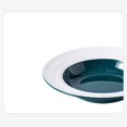 thumbnail image 3 of Personalized Straw Hat Shape Plate Hotel Western Steak Plate Salad Deep Dish Round Ceramic Plate, 3 of 5