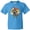 Pacific Blue, variant on Inktastic Dinosaur Skeleton Halloween Youth T-Shirt