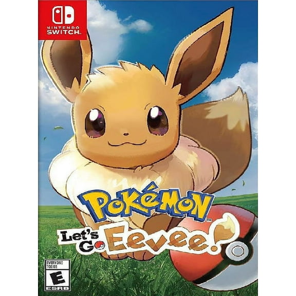 Restored Pokemon: Let's Go, Eevee! (Nintendo Switch, 2018) RPG Game (Refurbished)