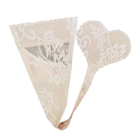 Icvfdpl Womens Underwear Lingerie Lace G String Knickers Thongs Casual Daily Panties For Women Beige Xl