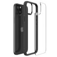 thumbnail image 2 of Funda SPIGEN Crystal Hybrid para iPhone 15 Transp Negro, 2 of 8